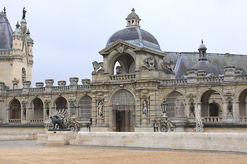 Image showing Castle of chantilly france