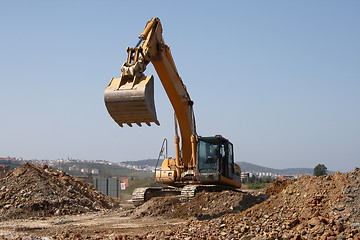 Image showing excavator