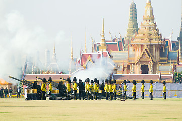 Image showing Royal Funeral in Bangkok, April 2012