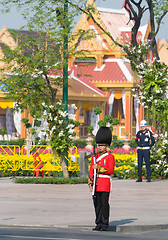 Image showing Royal Funeral in Bangkok, April 2012