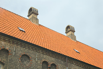 Image showing Roof of an old monastery