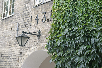 Image showing Wall of an old monastery