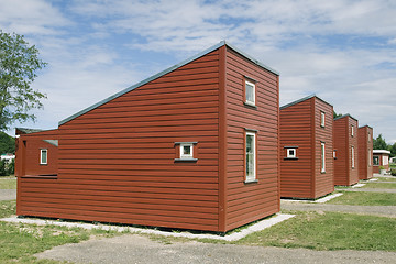 Image showing Camping houses