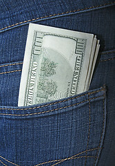 Image showing Money in a pocket