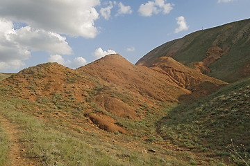 Image showing Spur of Big Bogdo mountain