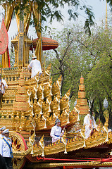 Image showing Royal Funeral in Bangkok, April 2012