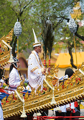 Image showing Royal Funeral in Bangkok, April 2012