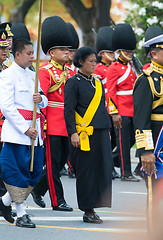 Image showing Royal Funeral in Bangkok, April 2012