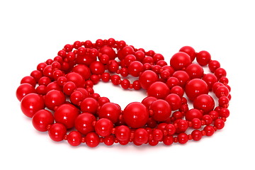 Image showing red beads