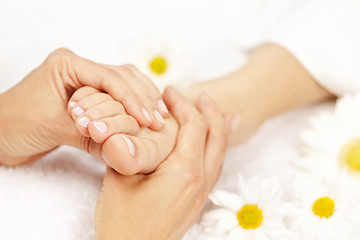 Image showing Foot massage