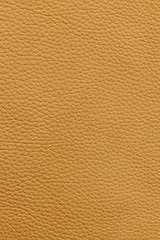 Image showing Yellow leather background