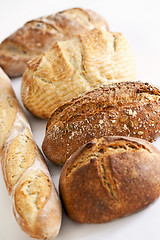 Image showing Various breads