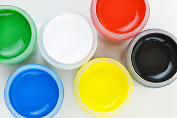 Image showing Paint of different colors