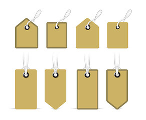 Image showing Price tags. Vector