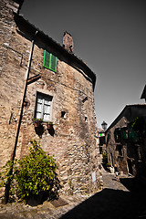 Image showing Tuscan historic architecture