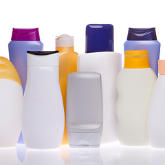 Image showing cosmetic bottles