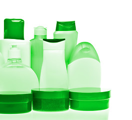 Image showing cosmetic bottles