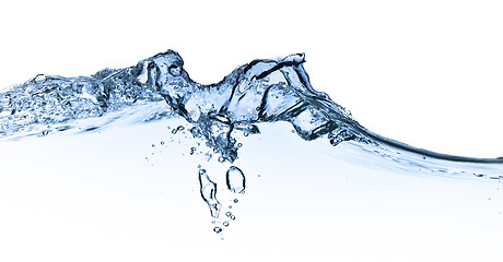 Image showing water splashing