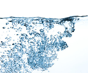 Image showing bubbles in water