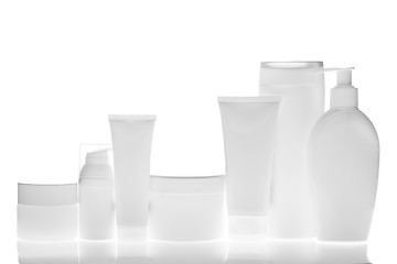 Image showing cosmetic bottles