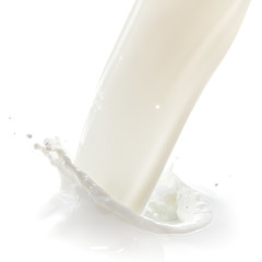 Image showing milk splash