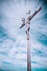 Image showing the crucifixion