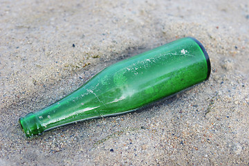 Image showing Green bottle