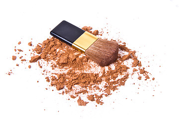 Image showing crushed eyeshadow