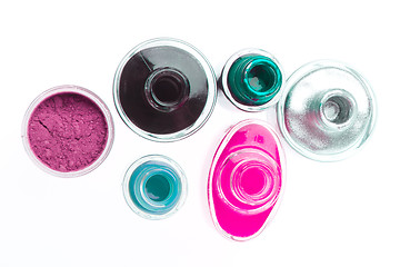 Image showing nail polish set