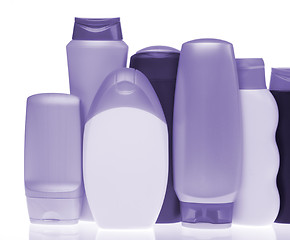 Image showing cosmetic bottles