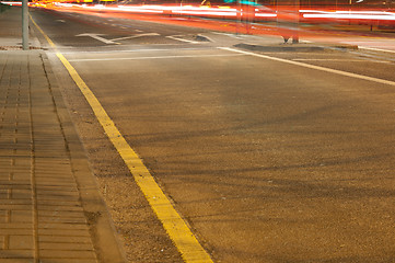 Image showing Night traffic