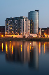 Image showing Limerick at night