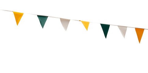 Image showing Bunting flags