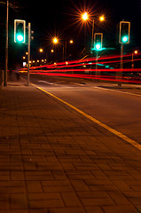 Image showing Night traffic