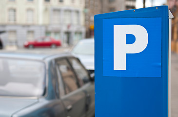 Image showing Parking sign