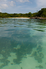 Image showing Deserted beach