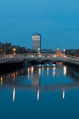 Image showing Dublin at night