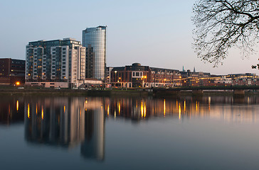 Image showing Limerick at night