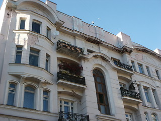 Image showing  Building on old Arbat