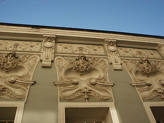 Image showing Three bas-reliefs