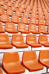 Image showing seats at stadium