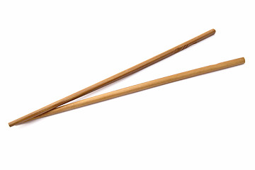 Image showing Wood chopsticks 