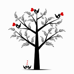 Image showing Valentine Tree