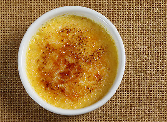 Image showing Creme brulee