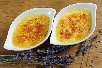 Image showing Creme brulee