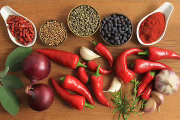 Image showing Spices composition