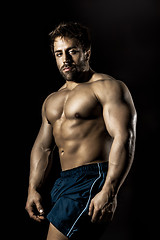 Image showing bodybuilding man