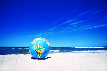 Image showing Earth globe. Conceptual image