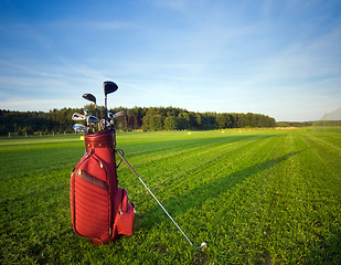 Image showing Golf gear