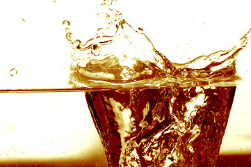 Image showing Cola splash